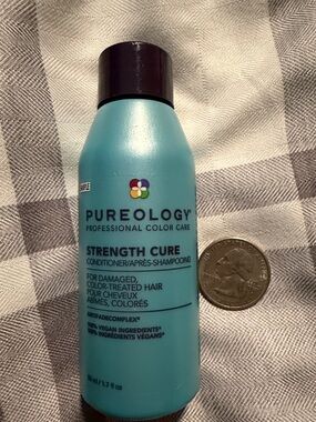 🍄6/$26 pureology strength cure conditioner 1.7 oz travel NWT